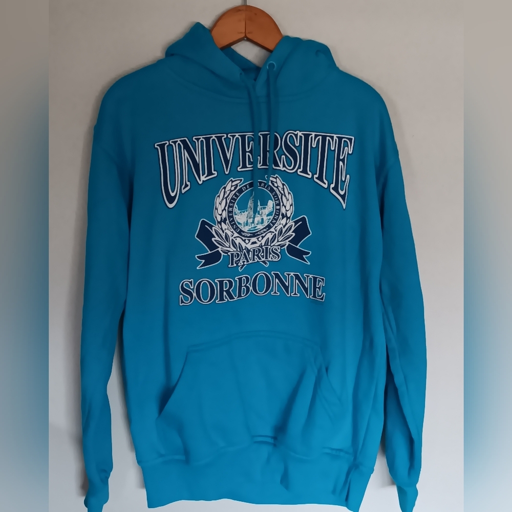 Vintage Y2k University Sorbonne Paris France Hoodie